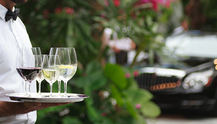 winery limousine by Black Diamond Limo